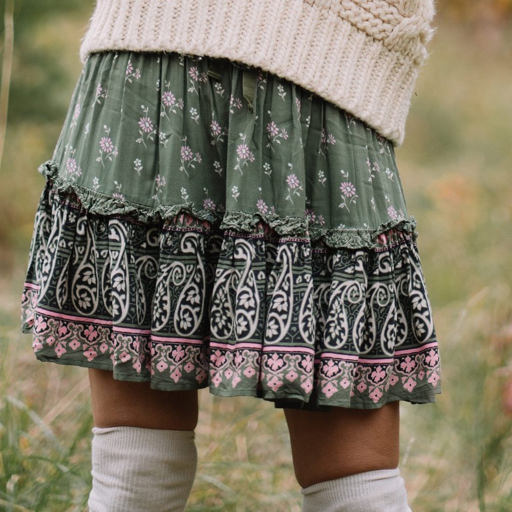Spell Mini Skirt